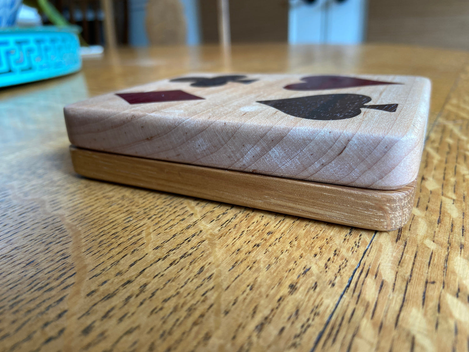 Playing Card Boxes - Four Suit Inlay Edition