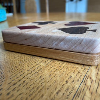 Playing Card Boxes - Four Suit Inlay Edition