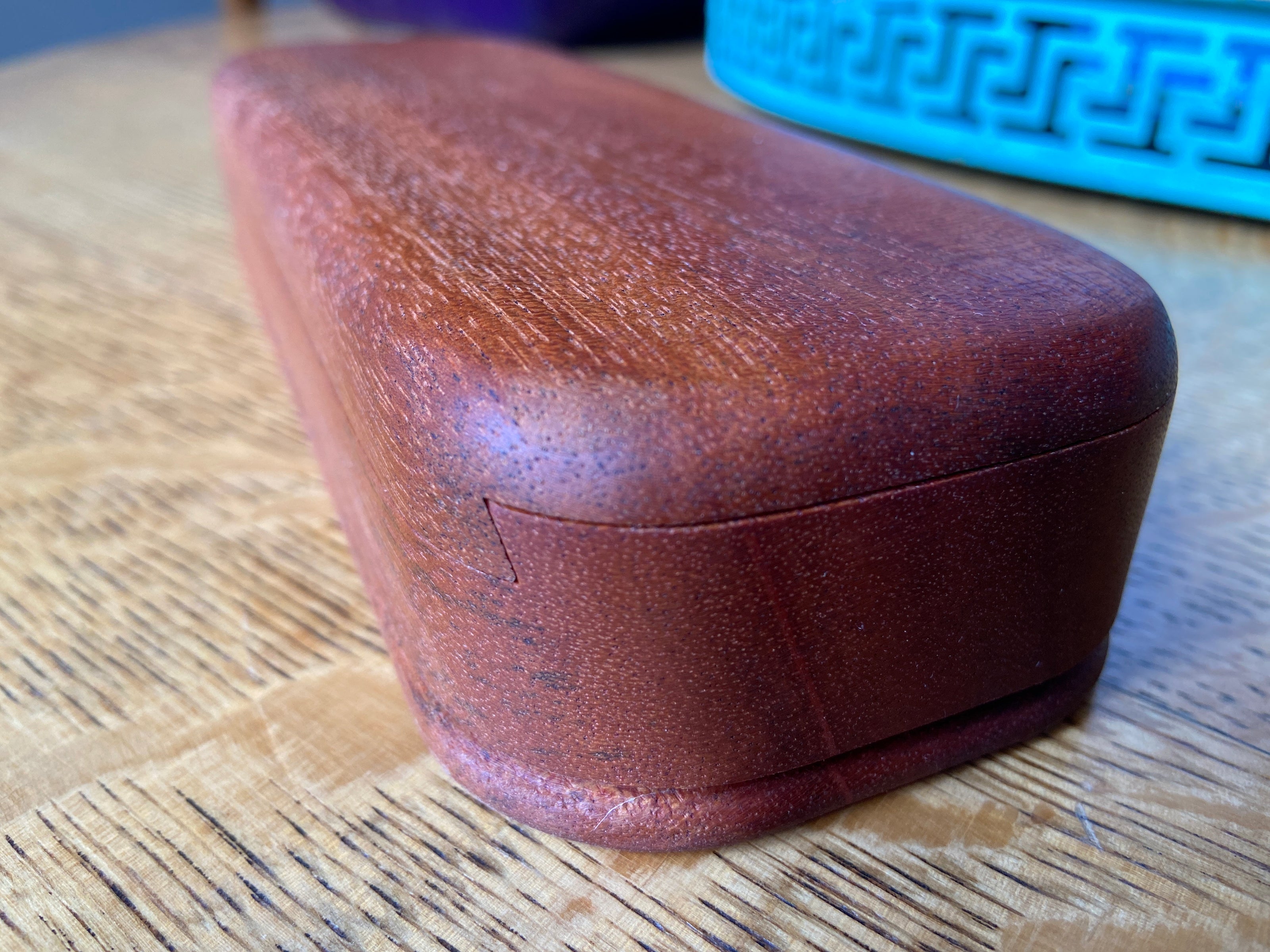 Mahogany Keepsake Box 02 – Sliding Dovetail Lid – 8.25