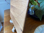 White Oak Charcuterie Board - Exotic Wood Decorative Banding