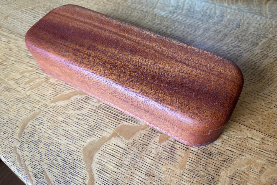 Mahogany Keepsake Box 01 – Sliding Dovetail Lid – 8.25