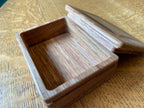 Series 01 – Small Rectangular Keepsake Box – Geometric Inlay – Handcrafted White Oak